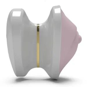 Mystim Heart's Desire - Auflegevibrator mit Haltegriff Rosa/Weiß Mystim Heart's Desire - Auflegevibrator mit Haltegriff Rosa/Weiß – Bild 3