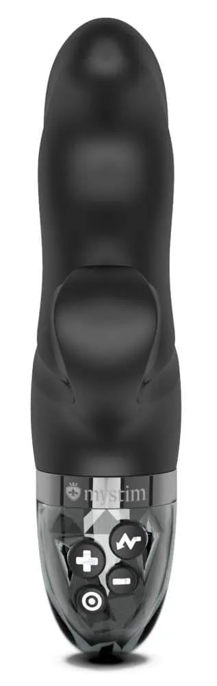 Mystim Hop Hop Bob E-Stim Vibrator Schwarz Mystim Hop Hop Bob E-Stim Vibrator Schwarz