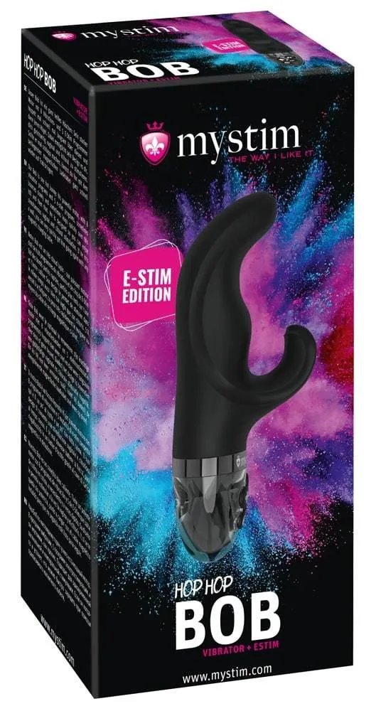 54016740000_verp Mystim Hop Hop Bob E-Stim Vibrator Schwarz