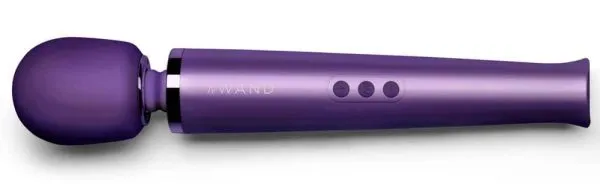 le Wand Massagestab - Großer Massagekopf, 20 Vibrationsmodi Purple