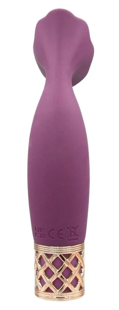 PILLOW TALK Passion - Handlicher Auflegevibrator mit Noppen Lila/Gold PILLOW TALK Passion - Handlicher Auflegevibrator mit Noppen Lila/Gold
