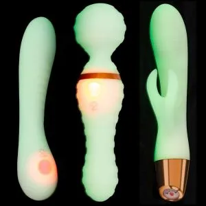 You2Toys Glow in the Dark Set - 3 Vibro-Toys, 9/10 Vibrationsmodi You2Toys Glow in the Dark Set - 3 Vibro-Toys, 9/10 Vibrationsmodi – Bild 3