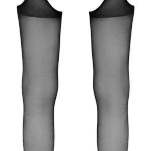 Cottelli LEGWEAR - Ouvert Straps-Strumpfhose L/XL Cottelli LEGWEAR - Ouvert Straps-Strumpfhose S/M – Hollow Rueckseite