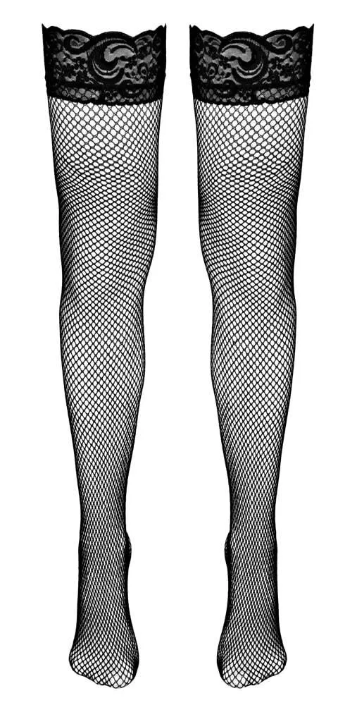 Cottelli LEGWEAR - Spitzen Netzstrümpfe L Cottelli LEGWEAR - Spitzen Netzstrümpfe S – Hollow B