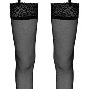 Cottelli LEGWEAR - Spitzen-Strümpfe zum Anclipsen 5 Cottelli LEGWEAR - Spitzen-Strümpfe zum Anclipsen 2 – Hollow B