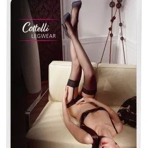 Cottelli LEGWEAR - Spitzen-Strümpfe zum Anclipsen 2 – Verpackung