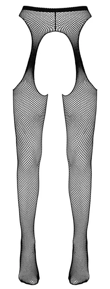 Cottelli LEGWEAR - Verführerische Strapsgurt-Strumpfhose S/M Cottelli LEGWEAR - Verführerische Strapsgurt-Strumpfhose S/M – Hollow B