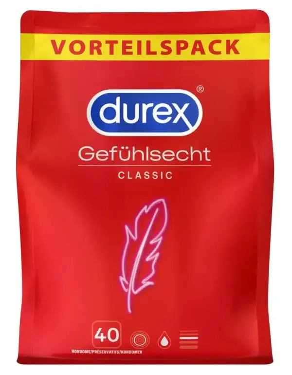 Durex Gefühlsecht 40er – A