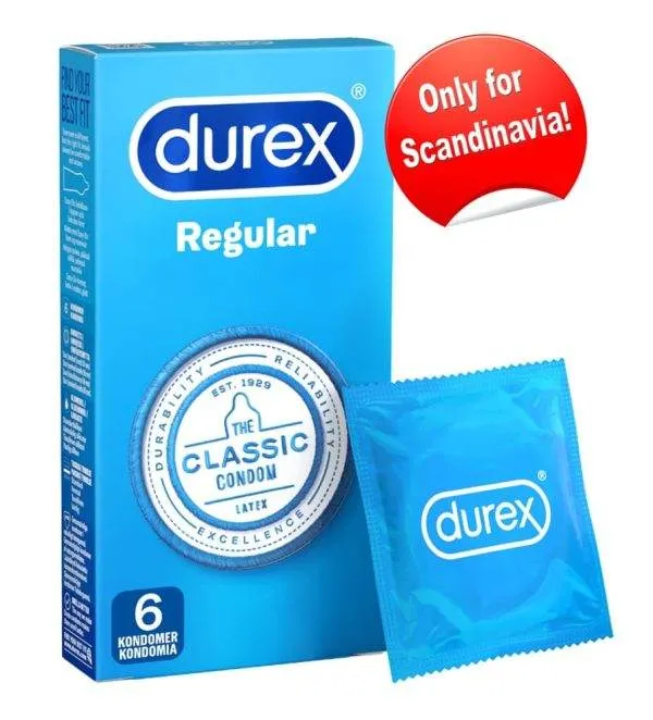 Durex Kondome - Original Qualität (6 Stück) – B