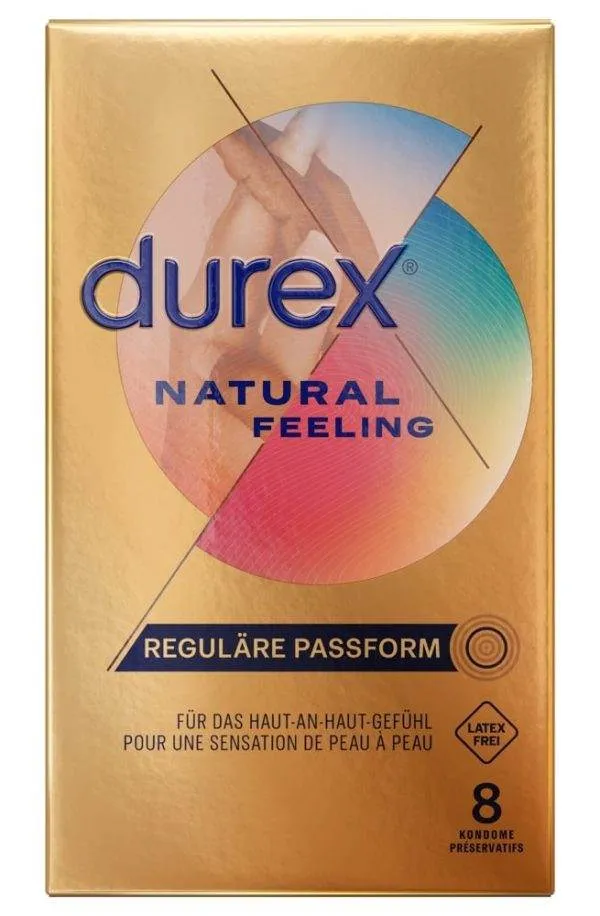 Durex Naturla Feeling 8er – Verpackung Durex Naturla Feeling 8er – Verpackung