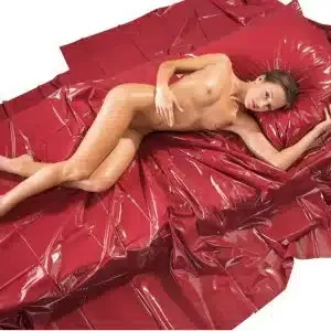 Fetish Collection Lustwiese - Glitschige Spiele im Dunkelrot dunkelrot unisize – A