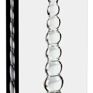 Icicles Glasdildo - Raffiniertes Kugeldesign für heiße Lust – Verpackung