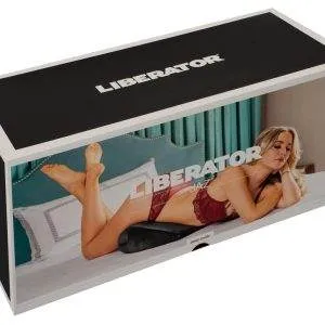 Liberator Jaz - Ergonomisches Keil-Kissen für Komfort-Sex Black – Verpackung