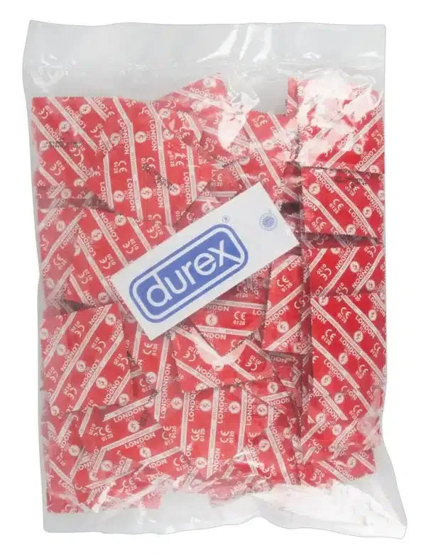 London Rot Beutel 100er – Verpackung