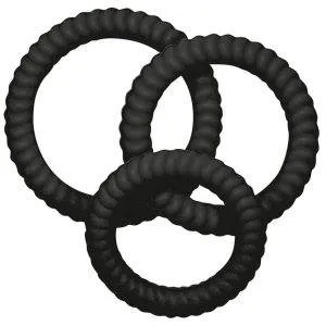 Lust 3 Penisringe Black – A