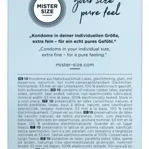 Mister Size 53mm 10er Mister Size 53mm 10er – C