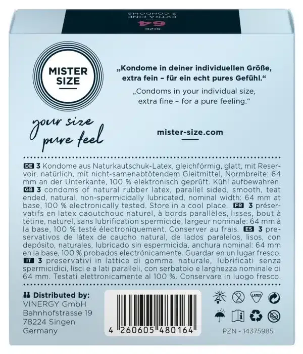 Mister Size 64mm 3er – C