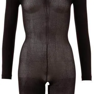 NO:XQSE Catsuit ouvert - Aufregend transparenter Langarm-Catsuit S/M NO:XQSE Catsuit ouvert - Aufregend transparenter Langarm-Catsuit S/M – Hollow A