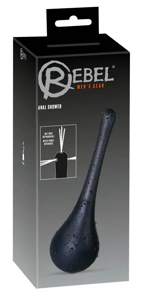 Rebel Intimdusche - Schwarze Spritzfreude – Verpackung