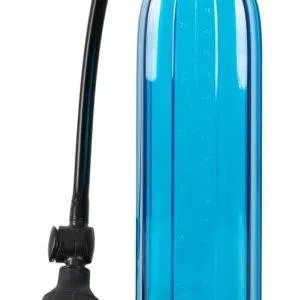 Sweet Smile Potenzpumpe - Blau-transparenter Zylinder, handlicher Pumpball blau/transparent – A