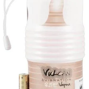 Vulcan Vibro Vagina - Gefühlsechter Masturbator mit 6 Vibrationsmodi (1 Stück) – Verpackung