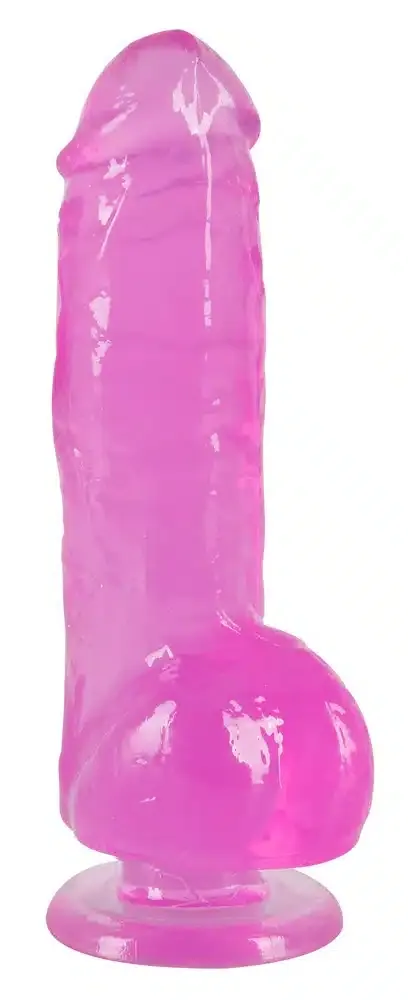 You2Toys Praller Dildo Flex Clear Pink transparent-violett – B