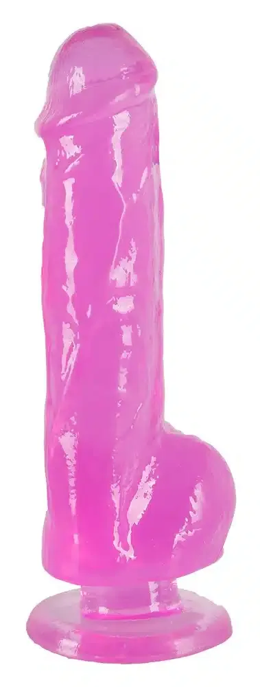 You2Toys Praller Dildo Flex Clear Pink transparent-violett You2Toys Praller Dildo Flex Clear Pink transparent-violett – C