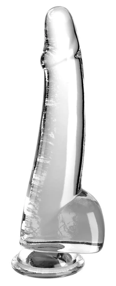 King Cock Clear Transparent-Dildo 10 King Cock Clear Transparent-Dildo 10