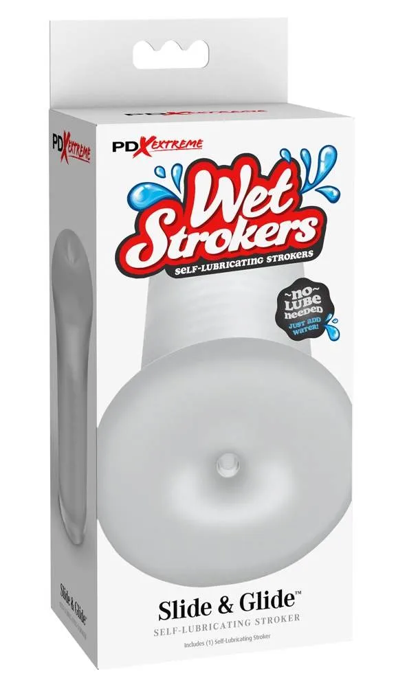 05473440000_verp Pipedream Extreme Toyz - Wet Stroker, 12,7 cm Einführtiefe, transparent transparent