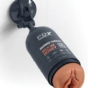 PDX Plus Shower Therapy Milk Me Honey - Masturbator in Shampooflasche Hautfarben dunkel/grau PDX Plus Shower Therapy Milk Me Honey - Masturbator in Shampooflasche Hautfarben dunkel/grau – Bild 4