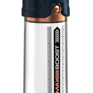 Pump Worx Max Boost - Transparente Penis-/Potenzpumpe Transparent/Blau Pump Worx Max Boost - Transparente Penis-/Potenzpumpe Transparent/Blau – Bild 3