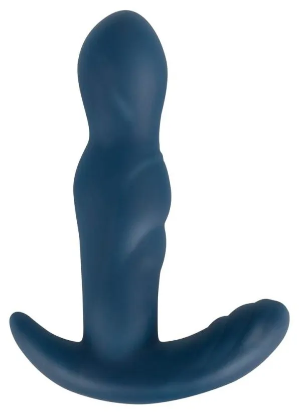 ANOS Rotating Prostate Plug - Vibro-Analplug mit Fernbedienung blau