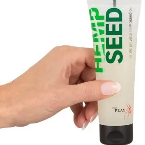 ORIGINAL Gleitgel mit Hanfsamenöl - 80 ml, vegan, latexkondomgeeignet - SEHR GUT getestet ORIGINAL Gleitgel mit Hanfsamenöl - 80 ml, vegan, latexkondomgeeignet - SEHR GUT getestet – Bild 3