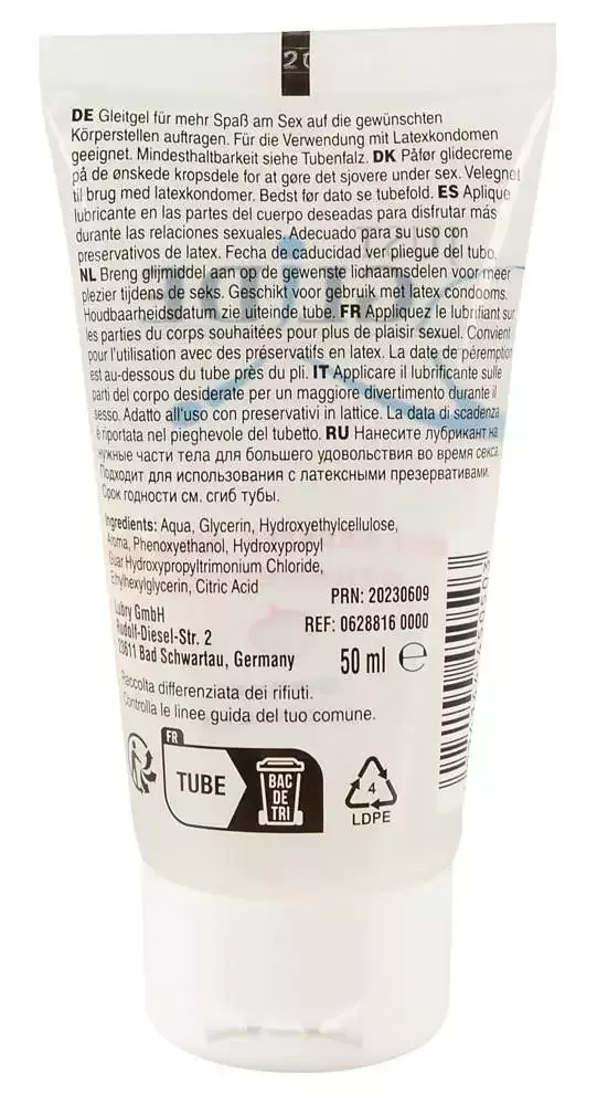Just Glide Erdbeer Gleitgel - Mehr Spaß am Sex 50 ml