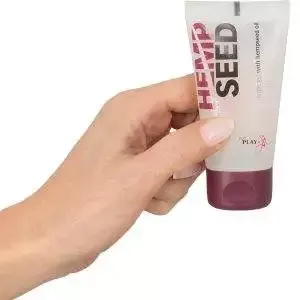 Just Play Hemp Seed Gleitgel - Vegan & Latexkondomsicher transparent 50 ml Just Play Hemp Seed Gleitgel - Vegan & Latexkondomsicher transparent 50 ml – Bild 3