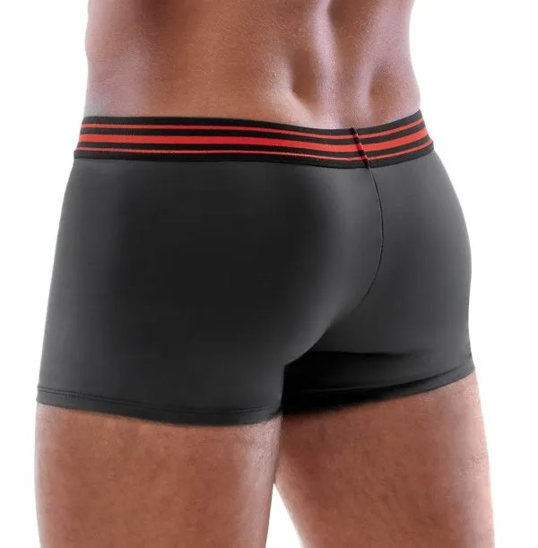 Svenjoyment Enge Pants Schwarz/Rot mit Reißverschluss Schwarz/Rot Größe S Svenjoyment Enge Pants Schwarz/Rot mit Reißverschluss Schwarz/Rot Größe S