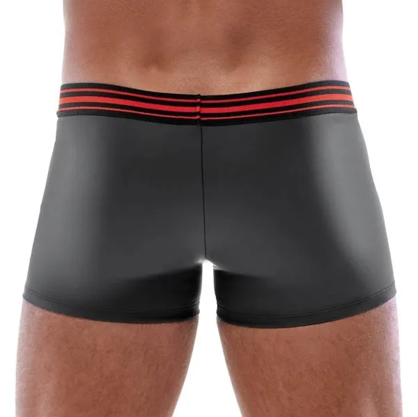Svenjoyment Enge Pants Schwarz/Rot mit Reißverschluss Schwarz/Rot Größe S Svenjoyment Enge Pants Schwarz/Rot mit Reißverschluss Schwarz/Rot Größe S