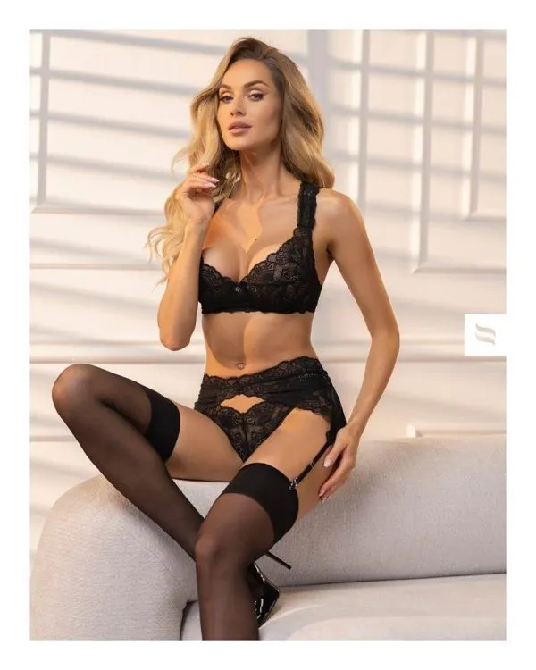 Obsessive Dessous-Set Donna Dream schwarz Größe XS/S Obsessive Dessous-Set Donna Dream schwarz Größe XS/S