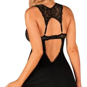 Obsessive Babydoll Donna Dream - Sinnliches Set schwarz Größe XL/2XL Obsessive Babydoll Donna Dream - Sinnliches Set schwarz Größe XL/2XL – Bild 3