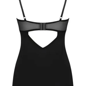 Obsessive Selinne Negligé-Set schwarz Größe XL/2XL Obsessive Selinne Negligé-Set schwarz Größe XL/2XL – Bild 5