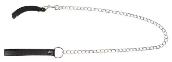 Bad Kitty Pussy Clamp mit Leine schwarz
