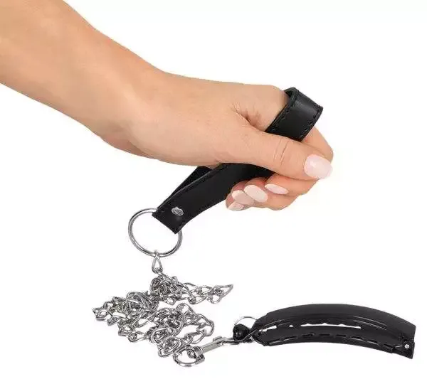 Bad Kitty Pussy Clamp mit Leine schwarz Bad Kitty Pussy Clamp mit Leine schwarz