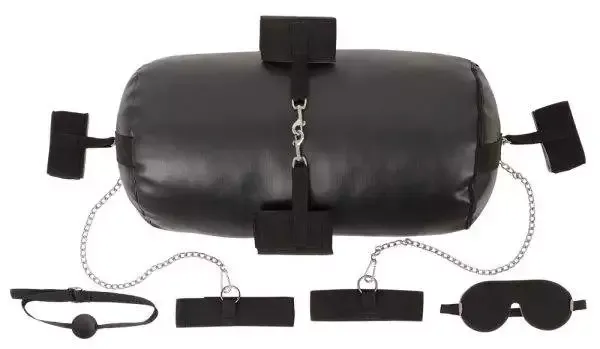 Bad Kitty Bondage Barrel - Komplett-Set für Fessel- und Stellungsspiele schwarz