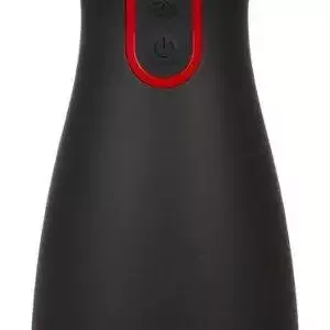 WYNE Masturbator 06 - Doppelmotoriger Vibrator mit Saug- und Druckfunktion Schwarz/Rot/Hautfarbe hell WYNE Masturbator 06 - Doppelmotoriger Vibrator mit Saug- und Druckfunktion Schwarz/Rot/Hautfarbe hell – Bild 3