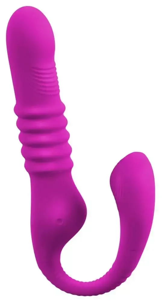Javida Dual-Stimulation Vibrator Lila/Rosegold
