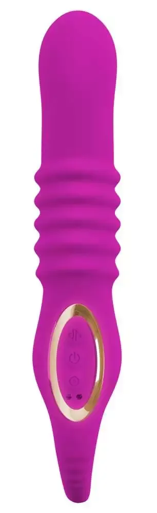 Javida Dual-Stimulation Vibrator Lila/Rosegold