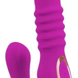 Javida Dual-Stimulation Vibrator Lila/Rosegold Javida Dual-Stimulation Vibrator Lila/Rosegold – Bild 5