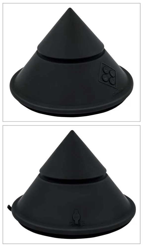 Cowgirl Cone - Intensive Stimulation, vielseitiges Verwöhnen, endlose Orgasmen - Silikon-Dildo-Aufsatz, Schwarz Cowgirl Cone - Intensive Stimulation, vielseitiges Verwöhnen, endlose Orgasmen - Silikon-Dildo-Aufsatz, Schwarz