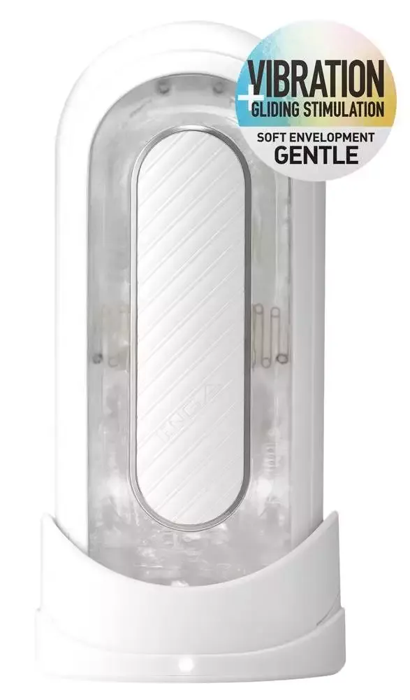 Tenga Flip Zero Gravity - Vibro-Masturbator mit 2 Motoren weiß