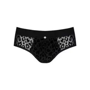 Obsessive Jockstrap Azmeron - Leo-Look, elastisch & bequem schwarz L/XL Obsessive Jockstrap Azmeron - Leo-Look, elastisch & bequem schwarz L/XL – Bild 3